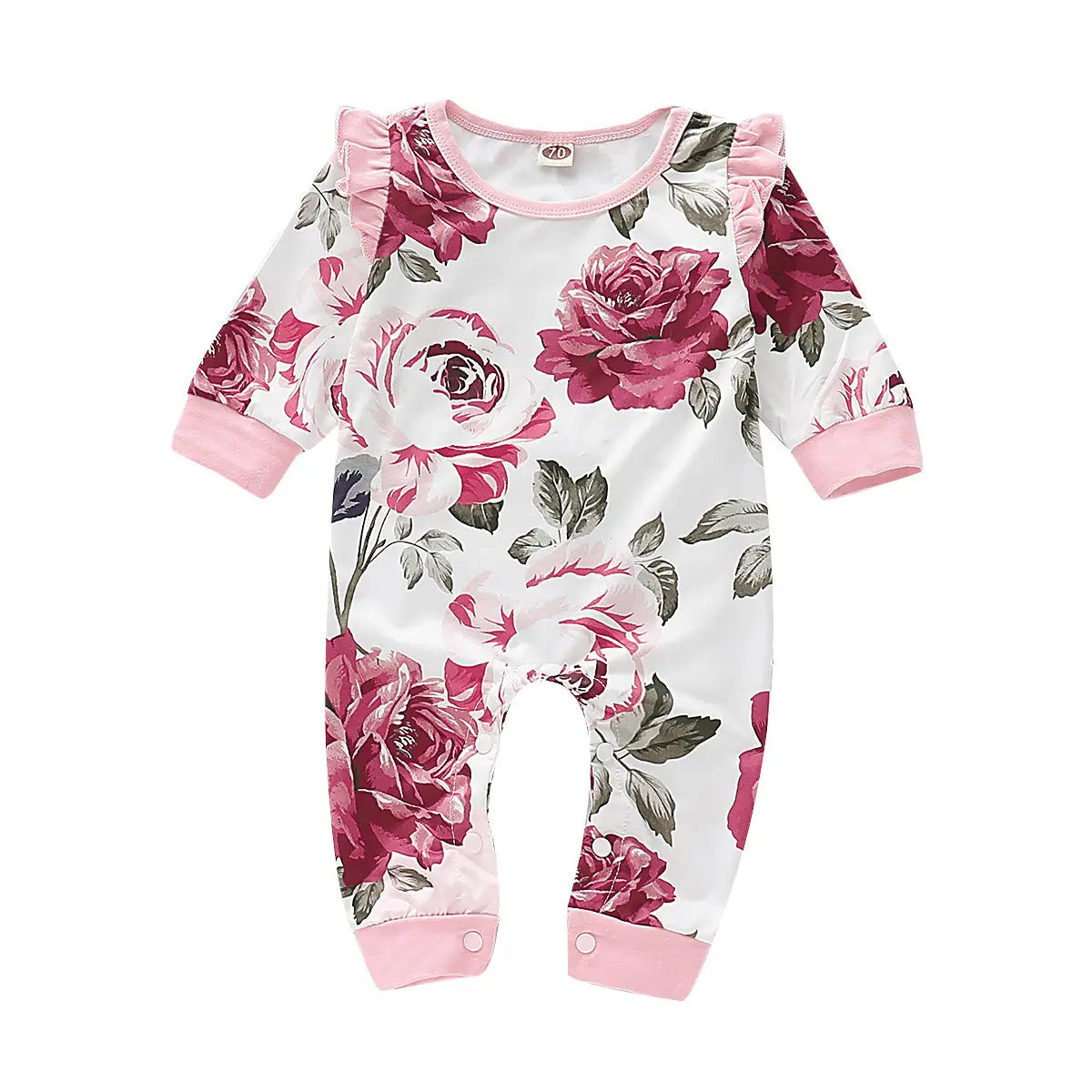 Mädchen Kurzarm Strampler "Roselove"