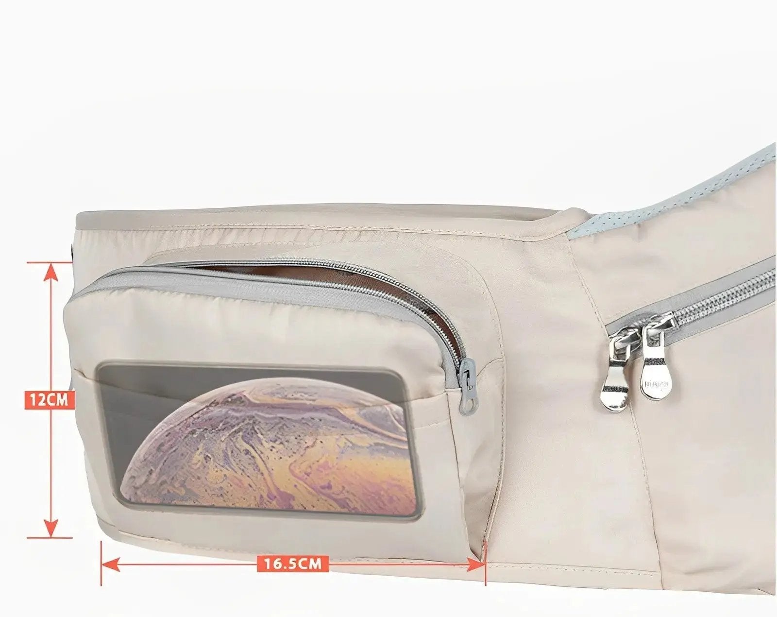 Ergonomischer Baby Hüftsitz 4in1