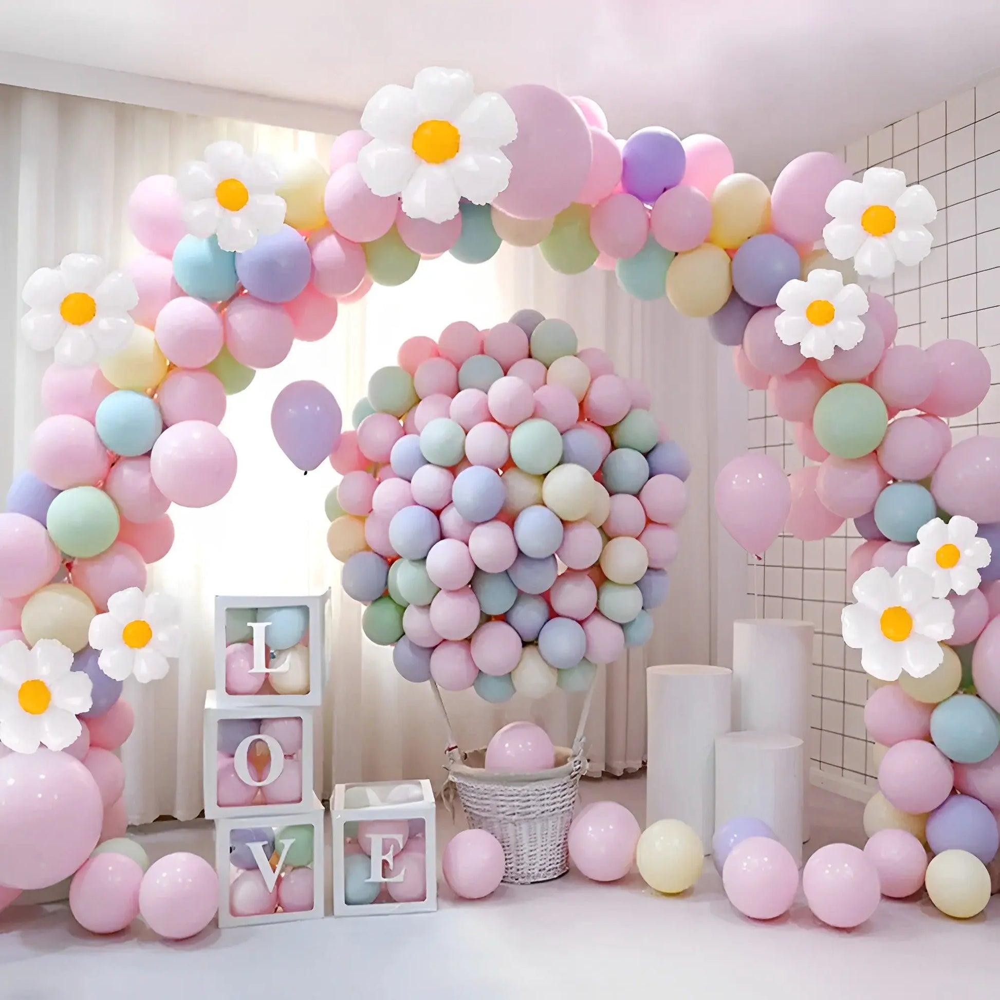 Babygeburtstagsparty-Ballon-Girlande
