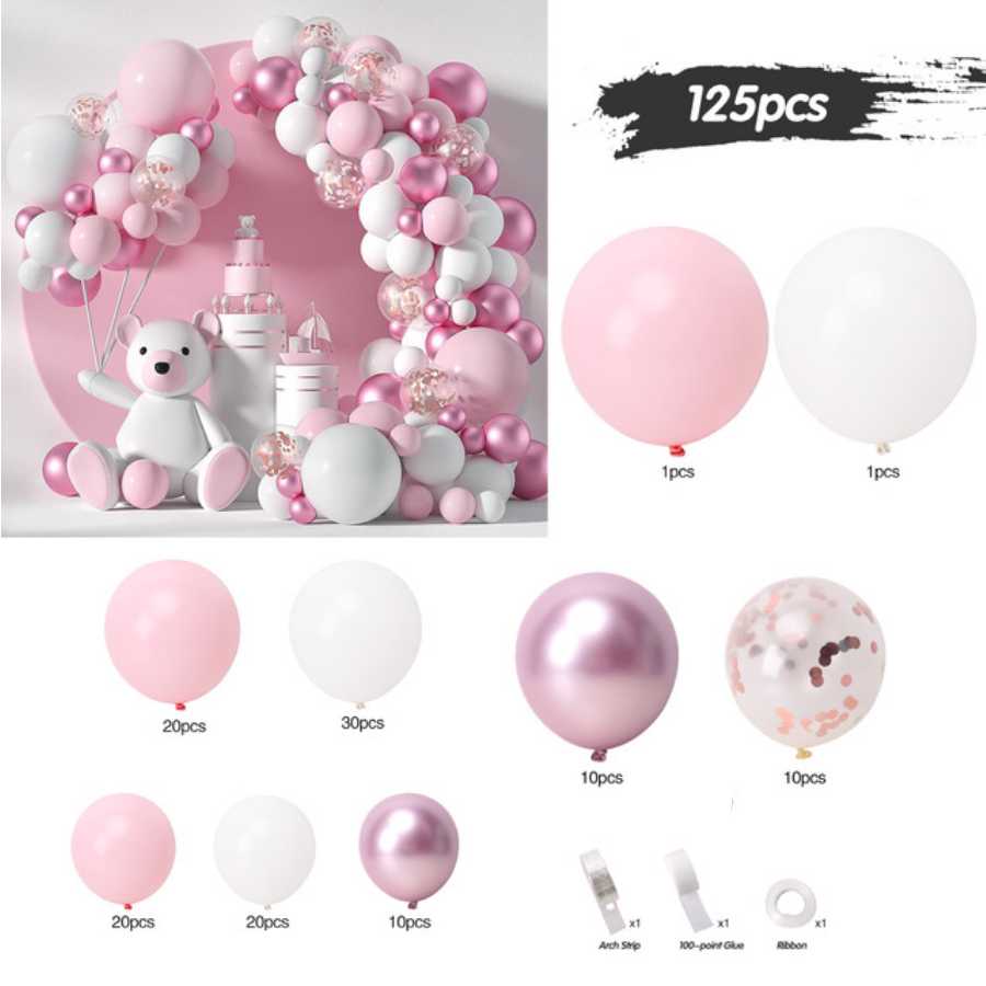 Babygeburtstagsparty-Ballon-Girlande