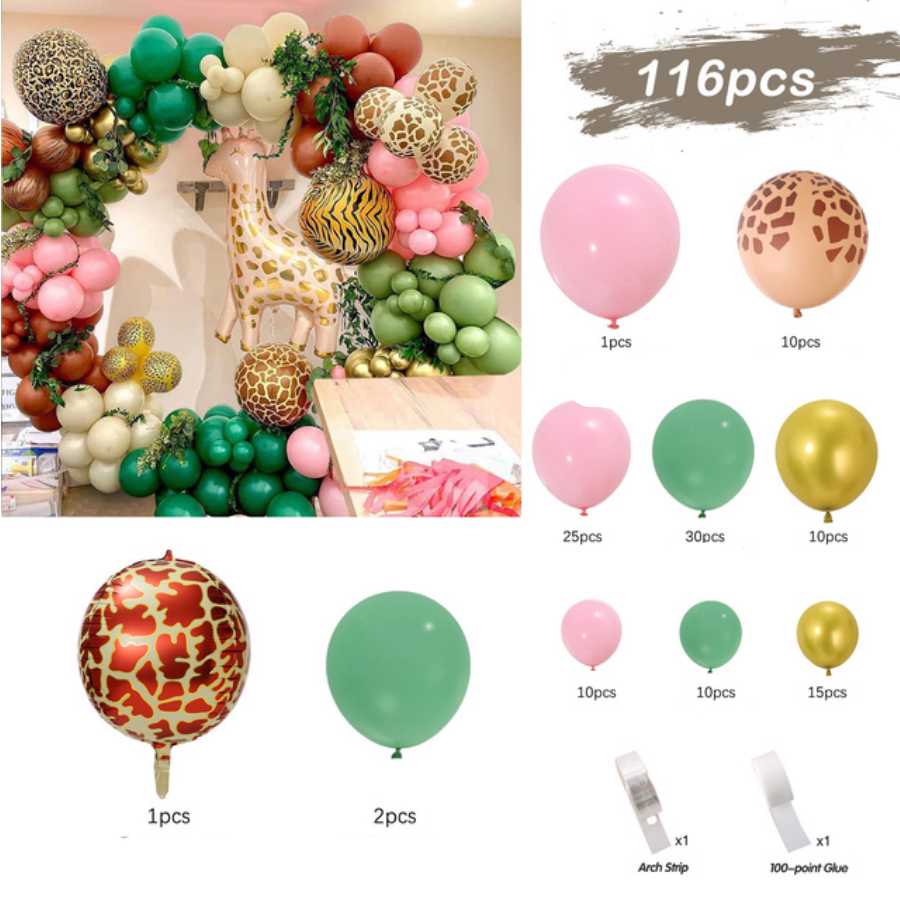 Babygeburtstagsparty-Ballon-Girlande