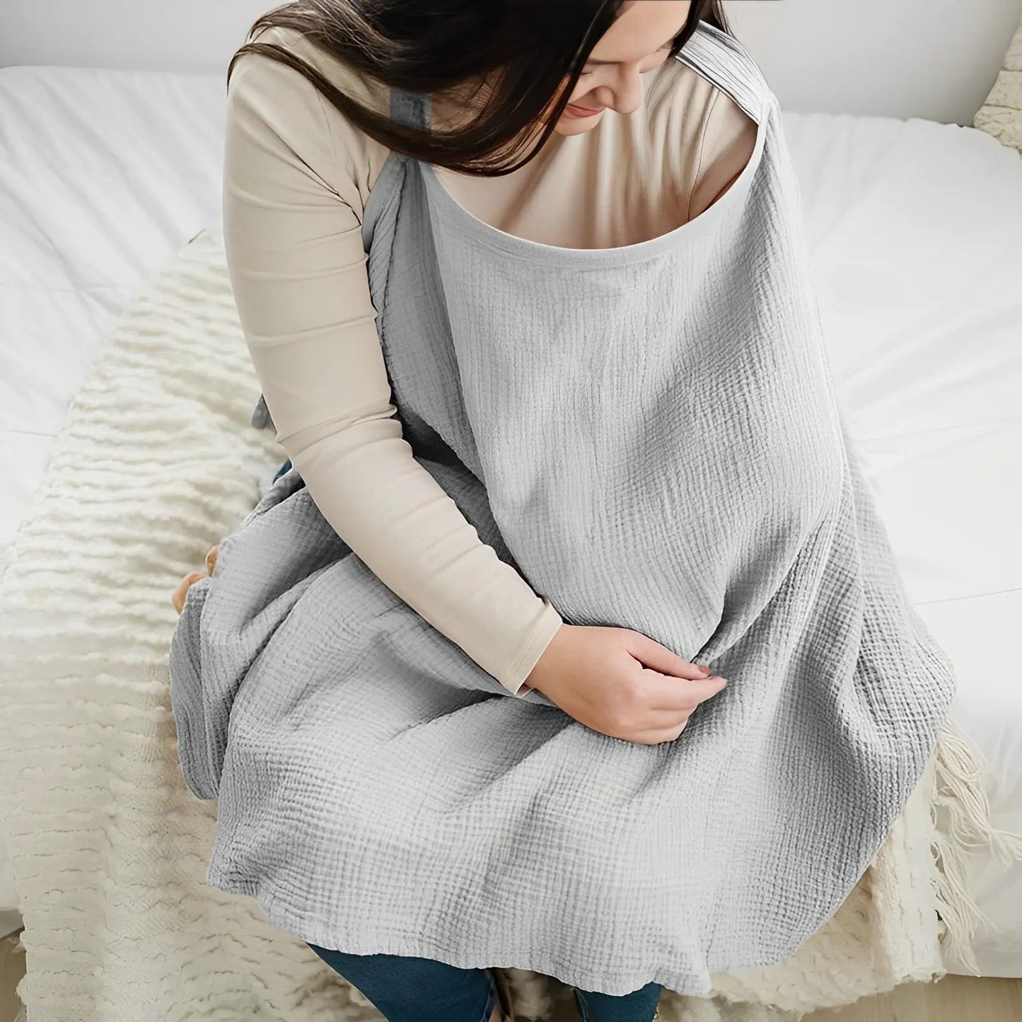 Nursing cover with underwire