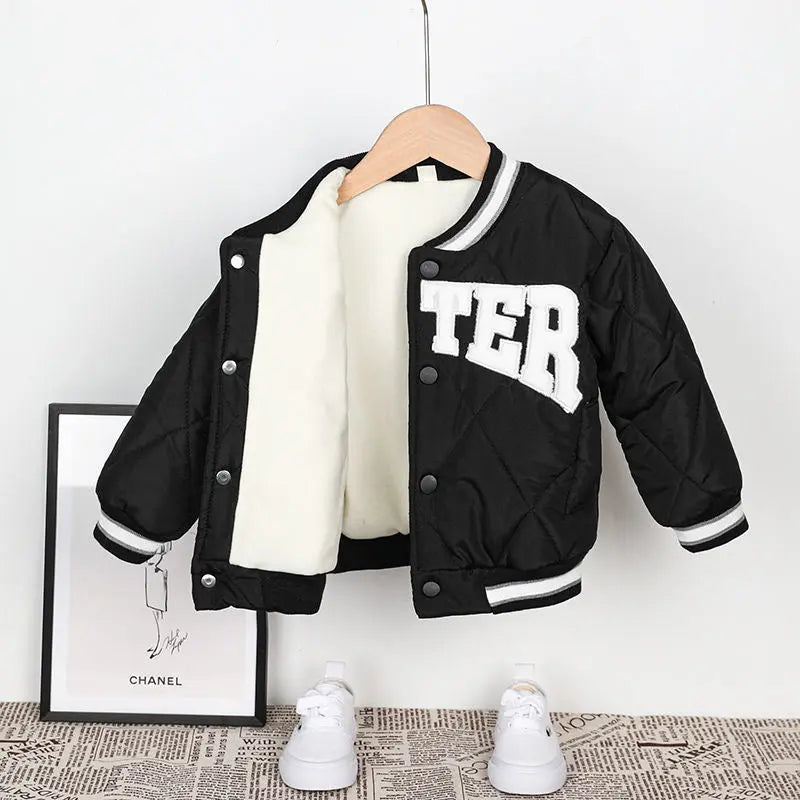 Kinder Baseball "BETTER" Bomber Jacke