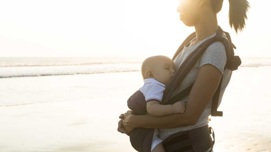 Warum du dein Baby von Angesicht zu Angesicht im Baby Carrier tragen solltest