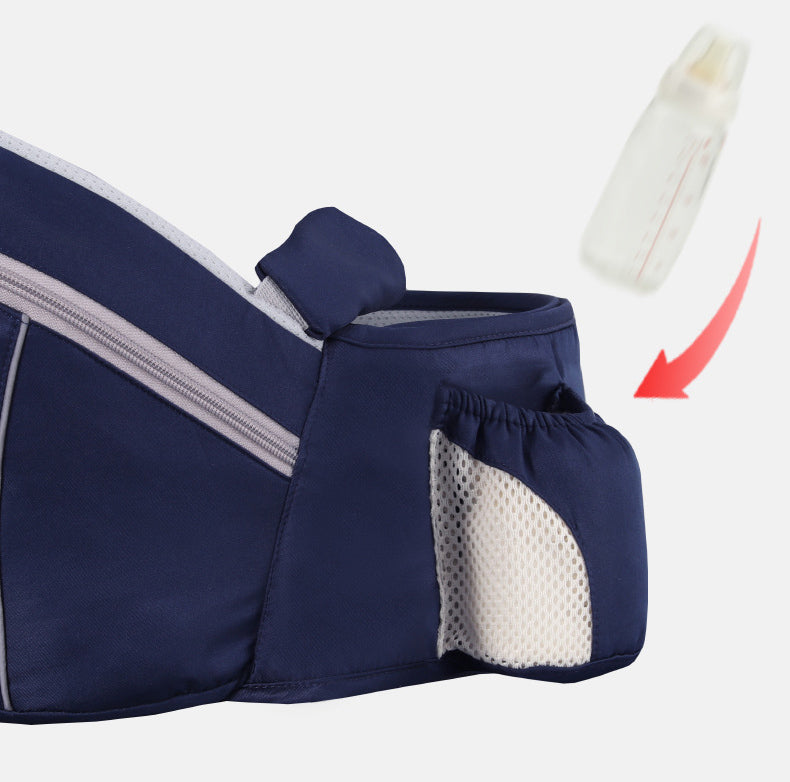 Ergonomic baby hip seat 4in1