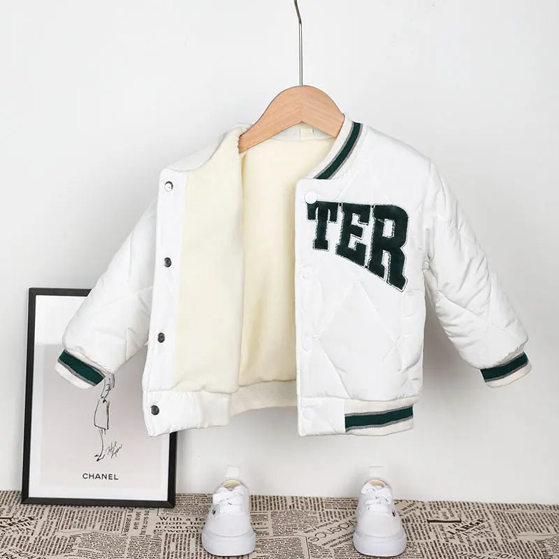 Kinder Baseball "BETTER" Bomber Jacke